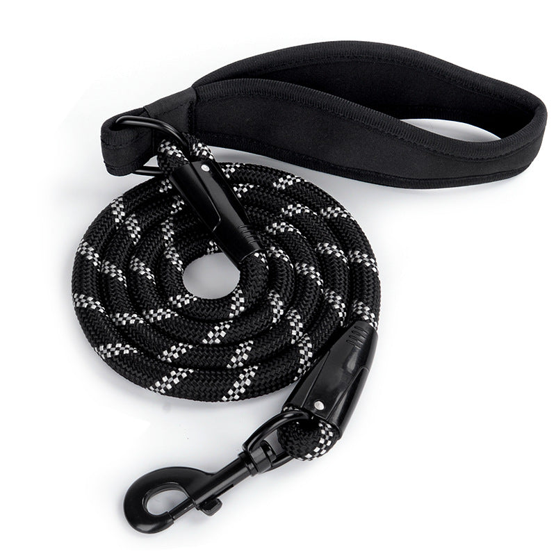 Reflective Nylon Dog Leash for Medium Large Pets