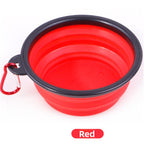 Portable Pet Foldable Food Water Bowl