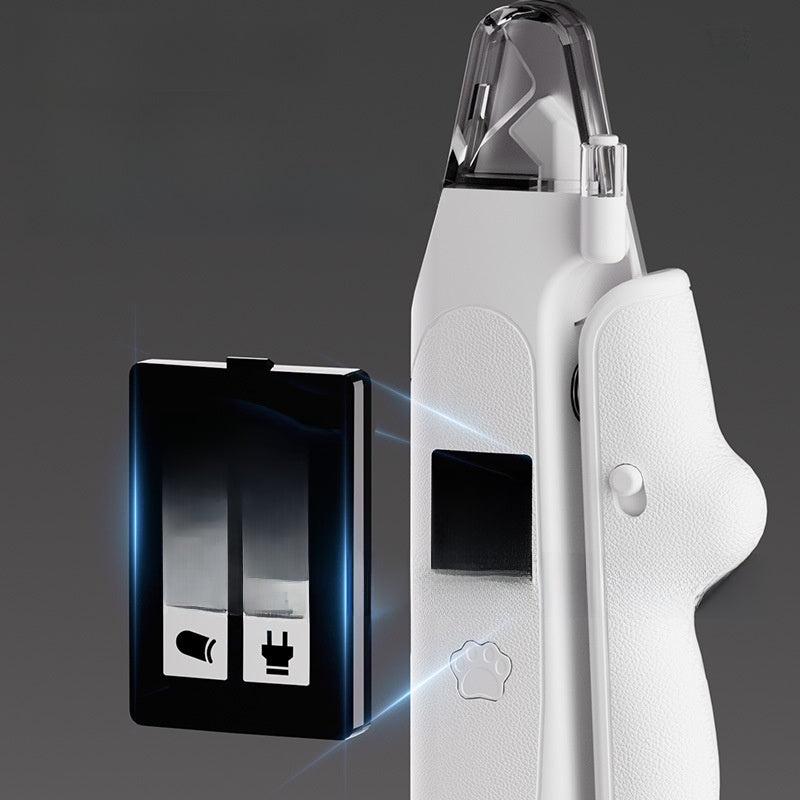 2-in-1 LED Pet Nail Grinder and Clipper