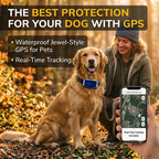 Waterproof GPS Locator for Pets with Real-Time Tracking